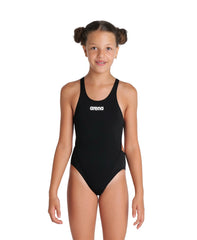 Arena Girl's Team Swimsuit Tech Solid