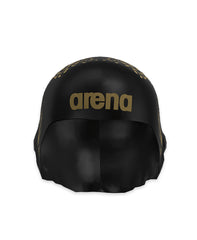 Arena Simone Manuel Pro II Moulded Swim Cap - Black-Gold