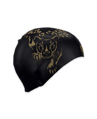 Arena Simone Manuel Pro II Moulded Swim Cap - Black-Gold