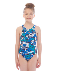 Arena Swimsuit Camo Kun Lightdrop Back