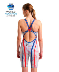 Arena Woman's Powerskin Primo Fireflow Open Back Swimsuit - Limited Edition