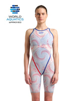 Arena Woman's Powerskin Primo Fireflow Open Back Swimsuit - Limited Edition
