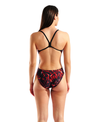 Arena Women's Graphic Swimsuit Challenge Back Indomitus - Limited Edition