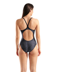 Arena Women's Snakeskin Swimsuit Lightdrop Back