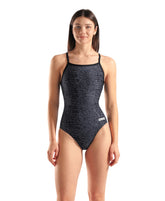Arena Women's Snakeskin Swimsuit Lightdrop Back