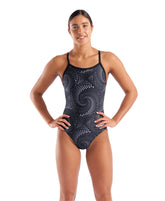 Arena Women's Swimsuit Fireflow Lightdrop Back