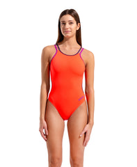 Arena Women's Swimsuit Double Cross Back Solid