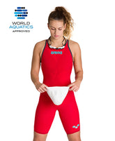 Arena Powerskin Carbon-AIR² Red - Open Back