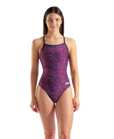 Arena Women's Snakeskin Swimsuit Lightdrop Back
