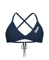 Bikini Arena Women's Team Swim Top Tie Solid