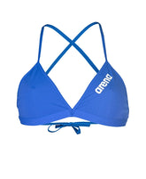Bikini Arena Women's Team Swim Top Tie Solid