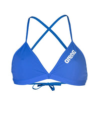Bikini Arena Women's Team Swim Top Tie Solid