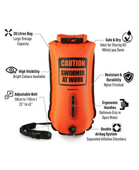 Bóia Drybag BuddySwim CSW 28Lt