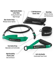 Buddyswim Training Rubbers Ultimate Dryland Cords
