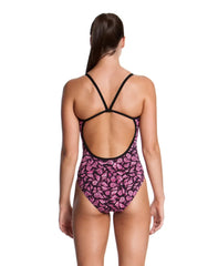 Funkita Ladies Pink Flutterby One Piece Swimsuit