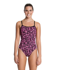 Funkita Ladies Pink Flutterby One Piece Swimsuit