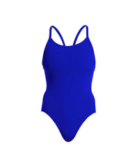 Funkita Ladies One Piece Diamond Back Still Speed Solid