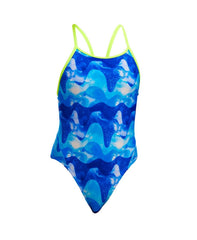 Funkita Girl's Diamond Back One Piece Swimsuit