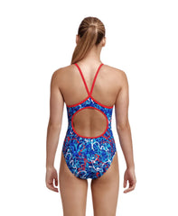 Funkita Girl's Diamond Back One Piece Swimsuit