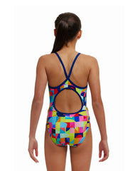 Funkita Girl's Diamond Back One Piece Swimsuit