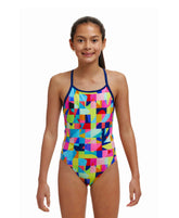 Funkita Girl's Diamond Back One Piece Swimsuit