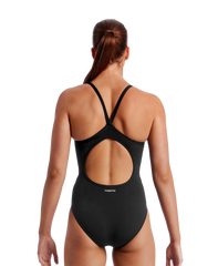 Funkita Ladies One Piece Diamond Back Still Black