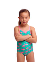 Funkita Toddler Girl's Printed One Piece Go Flamingo!