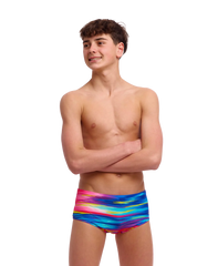 Funky Trunks Boy's Sidewinder Trunks - Lost Ocean