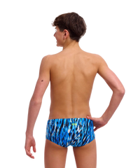 Funky Trunks Boy's Sidewinder Trunks - Wing Streak