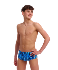 Funky Trunks Boy's Sidewinder Trunks - Wing Streak