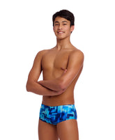 Funky Trunks Boy's Sidewinder Trunks - You Blued