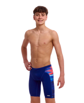 Funky Trunks Boy's Training Jammers - Storm at Sea