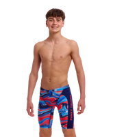 Funky Trunks Boy's Training Jammers - Wave Craze