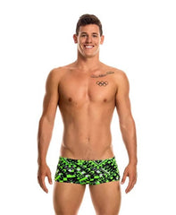 Funky Trunks Classic Men's Trunks - Laser Cube