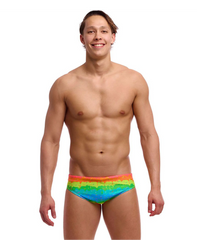 Funky Trunks Men's Classic Brief - Melting Mayhem