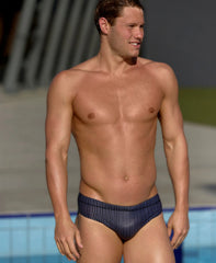 Funky Trunks Men's Classic Brief - Pin Stripe