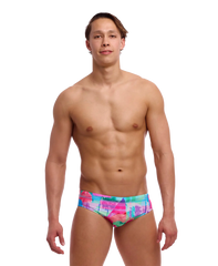 Funky Trunks Men's Classic Brief - Snap That