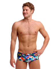 Funky Trunks Men's Classic Trunks - Palm Prism