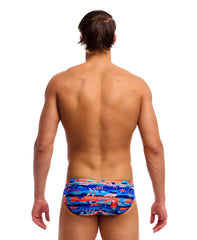 Funky Trunks Men's Seamed Brief  - Forever Fossil