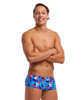 Funky Trunks Men's Sidewinder Trunks - Messy Messy Messy