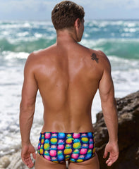 Funky Trunks Men's Sidewinder Trunks - Pine Gap