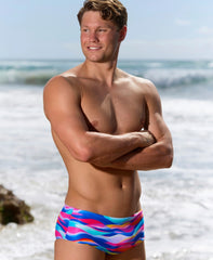 Funky Trunks Men's Sidewinder Trunks - Royal Wave