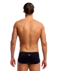 Funky Trunks Men's Sidewinder Trunks - Still Black