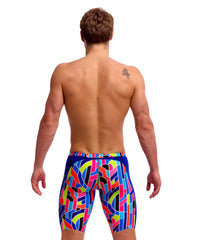Funky Trunks Men's Training Jammers - Fault Lines