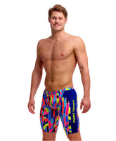 Funky Trunks Men's Training Jammers - Fault Lines