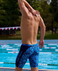Funky Trunks Men's Training Jammers - Hill Billy Blues