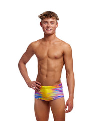 Funky Trunks Sidewinder Boy's Trunks - Darkinjung Sunset