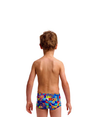 Funky Trunks Toddler Boy's Printed Trunks - Bored Games