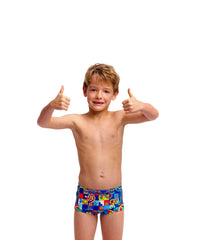 Funky Trunks Toddler Boy's Printed Trunks - Bored Games