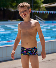 Funky Trunks Toddler Boy's Printed Trunks - Ham Bam Maam